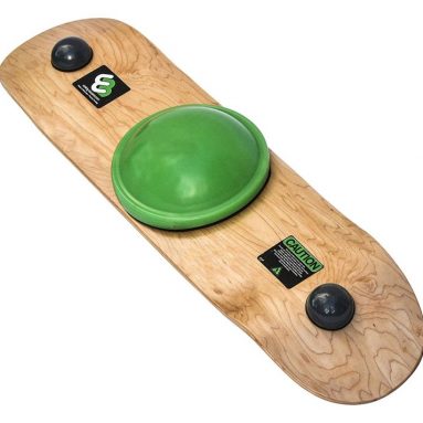 Spinning Balance Board and Agility Trainer with Cork Rubber Grip Tape