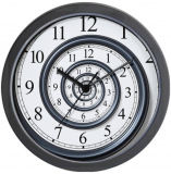 Spiral Wall Clock