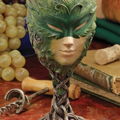 Spirits Greenman Lady of the Leaf Goblet