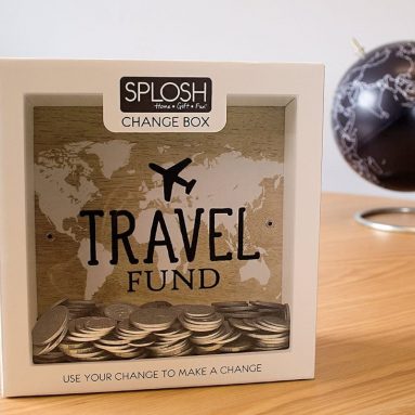 Splosh Change Box Coin Money Savings Fund Jar Container for Dream Fulfillment