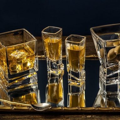 Square Scotch Glasses