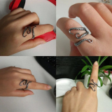 Squid Kraken Punk Antique Ring