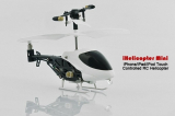 iPhone/iPad/iPod Touch Controlled RC Helicopter Gadget
