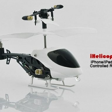 iPhone/iPad/iPod Touch Controlled RC Helicopter Gadget