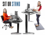 Stand Steady Tranzendesk Executive Standing Desk