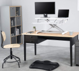 Standing Desk with Height Adjustable – FEZIBO Stand Up Desk Converter