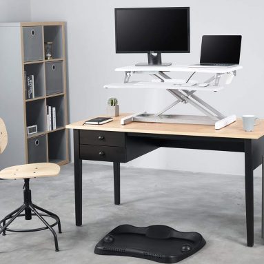 Standing Desk with Height Adjustable – FEZIBO Stand Up Desk Converter