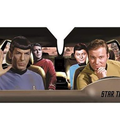 Star Trek Passengers Car Sunshade