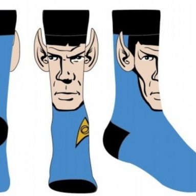 Star Trek Spock Crew Sock with Ears