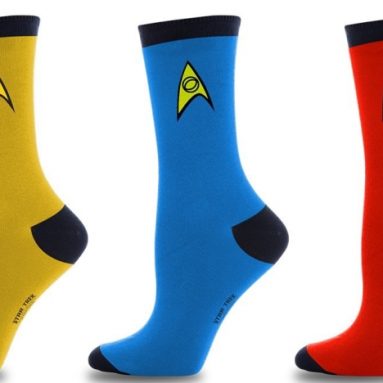 Star Trek Uniform Socks