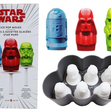 Star Wars 4Pc Ice Pop Molds