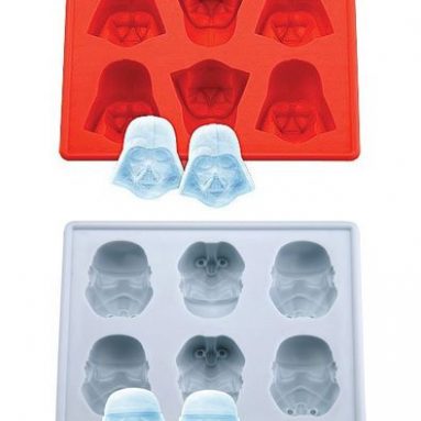 Star Wars Darth Vader Storm Trooper Silicon Ice Cube Tray
