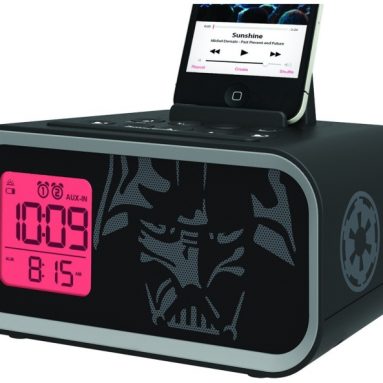 Star Wars Dual Alarm Clock Speaker System