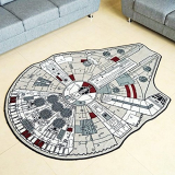 Star Wars Grey Millenium Falcon Rug