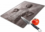 Star Wars Han Solo Frozen In Carbonite Glass Tempered Cutting Board