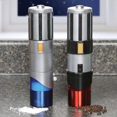 Star Wars Lightsaber Salt and Pepper Mills