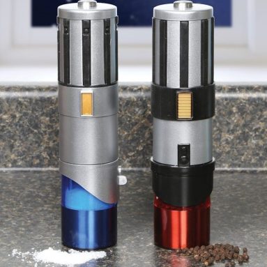 Star Wars Lightsaber Salt and Pepper Shakers