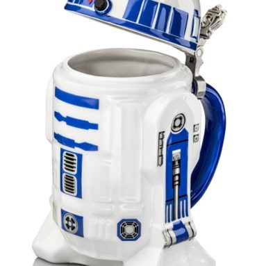 Star Wars R2-D2 Stein with Metal Hinge