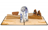 Star Wars R2-D2 and Jawas Pop Up Card