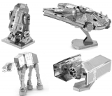 Star Wars 3D Metal Models