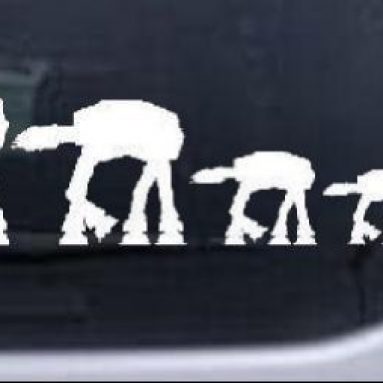 Star Wars Stick Family Cartoons Car