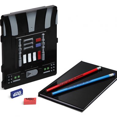 Star Wars Vader Pencil Case and Sketchbook Set