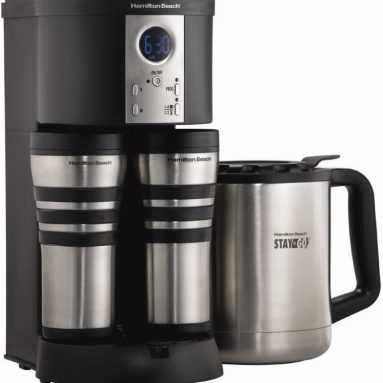 Stay or Go Custom Pair Coffeemaker