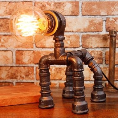 Steampunk Lamp with Dimmer