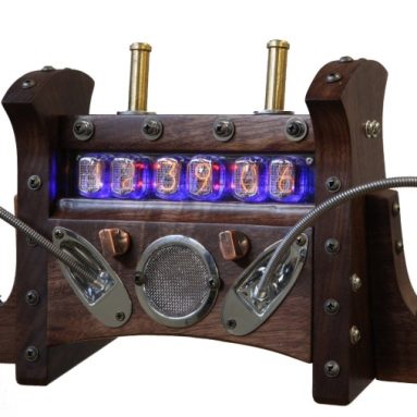 Steampunk Nixie Tube Clock