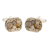 Steampunk Watch Mechanism Cufflinks