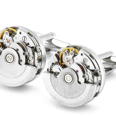 Steampunk Watch Mechanism Cufflinks