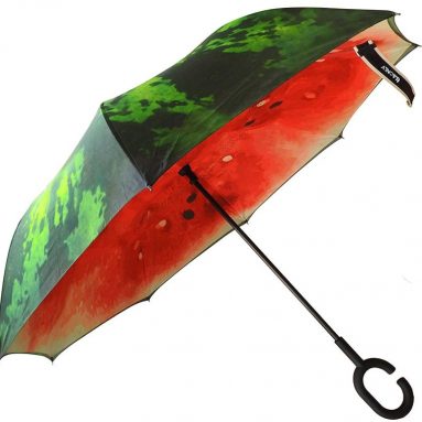 Windproof UV Protection Big Straight Umbrella