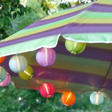 String Lights with Bluetooth Speakers