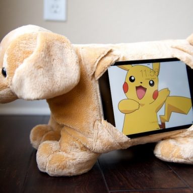 Stuffed Animal Tablet Case Cover Stand