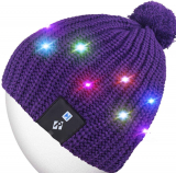 Stylish LED Light Up Beanie Hat Knit Cap