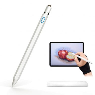 Stylus Pen with Glove, Homagical 1.5mm Fine Point Active Stylus Pen Rechargeable Capacitive Stylus