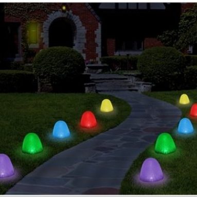 Sugar Coated LED Gumdrop Christmas Pathway Lights