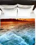 Sunset Beach – King Duvet Cover