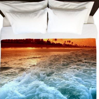 Sunset Beach – King Duvet Cover