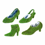 Super Moss Deco Ladies Shoes Moss Planters