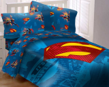 Superman Luxury Twin Size Comforter Set