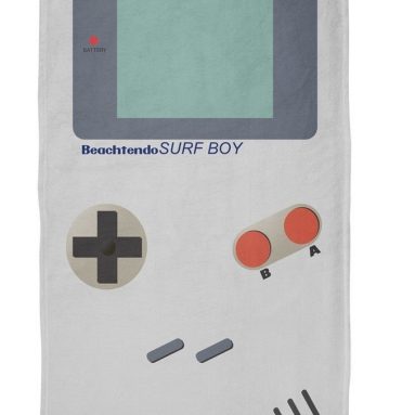 SurfBoy All Over Plush Beach Towel