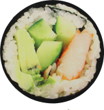 Sushi Photo Circular Doormat