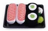 Sushi Socks Box Men’s 2 Pairs Salmon Maki Cucumber