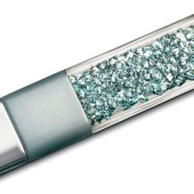 Swarovski Crystalline USB Key, Indian Sapphire