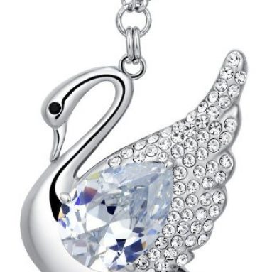 63% discount: Swarovski Elements Crystal Necklace Long Chain