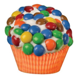 Sweet Treats Candy Cupcake Microbead Pillow