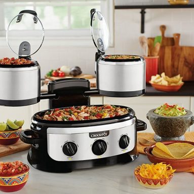 Swing and Serve Slow Cooker