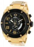 86% Discount: Swiss Men’s Gold Stainless Steel Band Watch