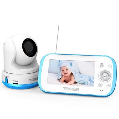 TENKER Video Baby Monitor with Camera and Audio